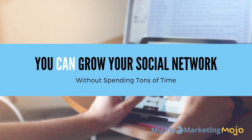 Grow Social Media Network Less Time-curated post Grow Social Media Network for business in less time curated post