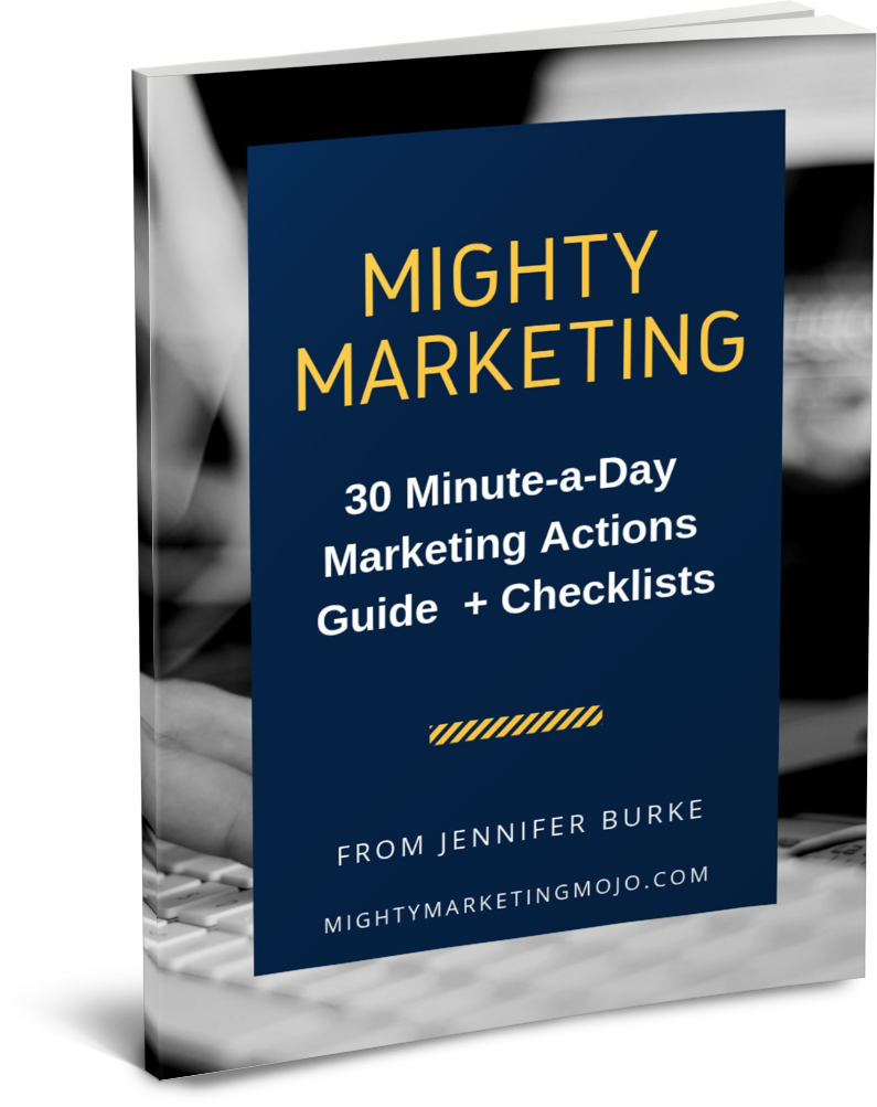 30in30 Mighty Marketing Challenge Action Guide book