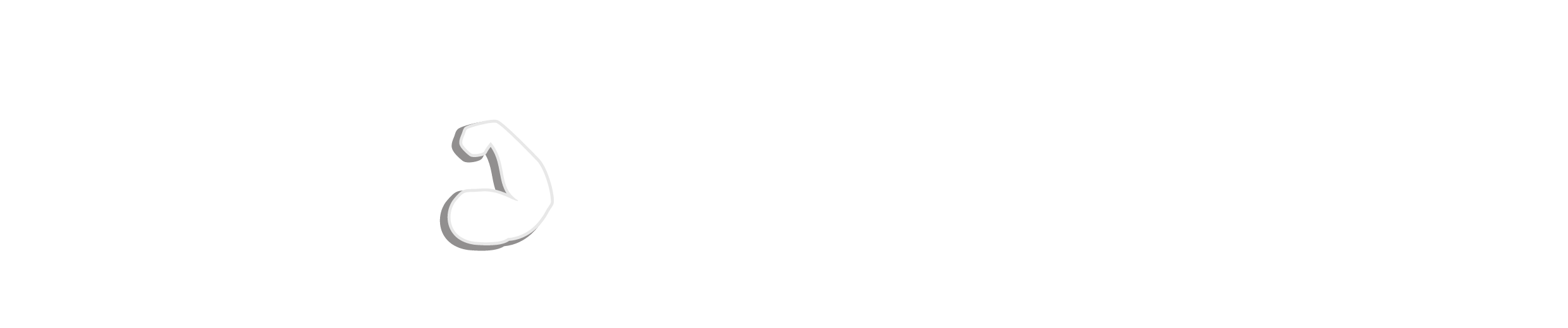 Mighty Marketing Mojo logo in white