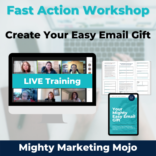 Live Workshop to Create Your Easy Email Gift 