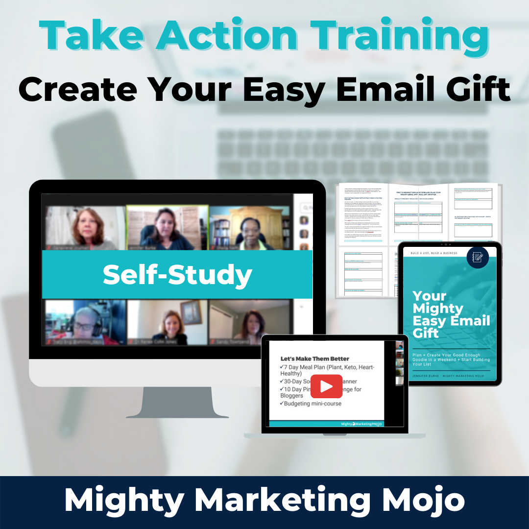 MMM Self Study Easy Email Gifts training 