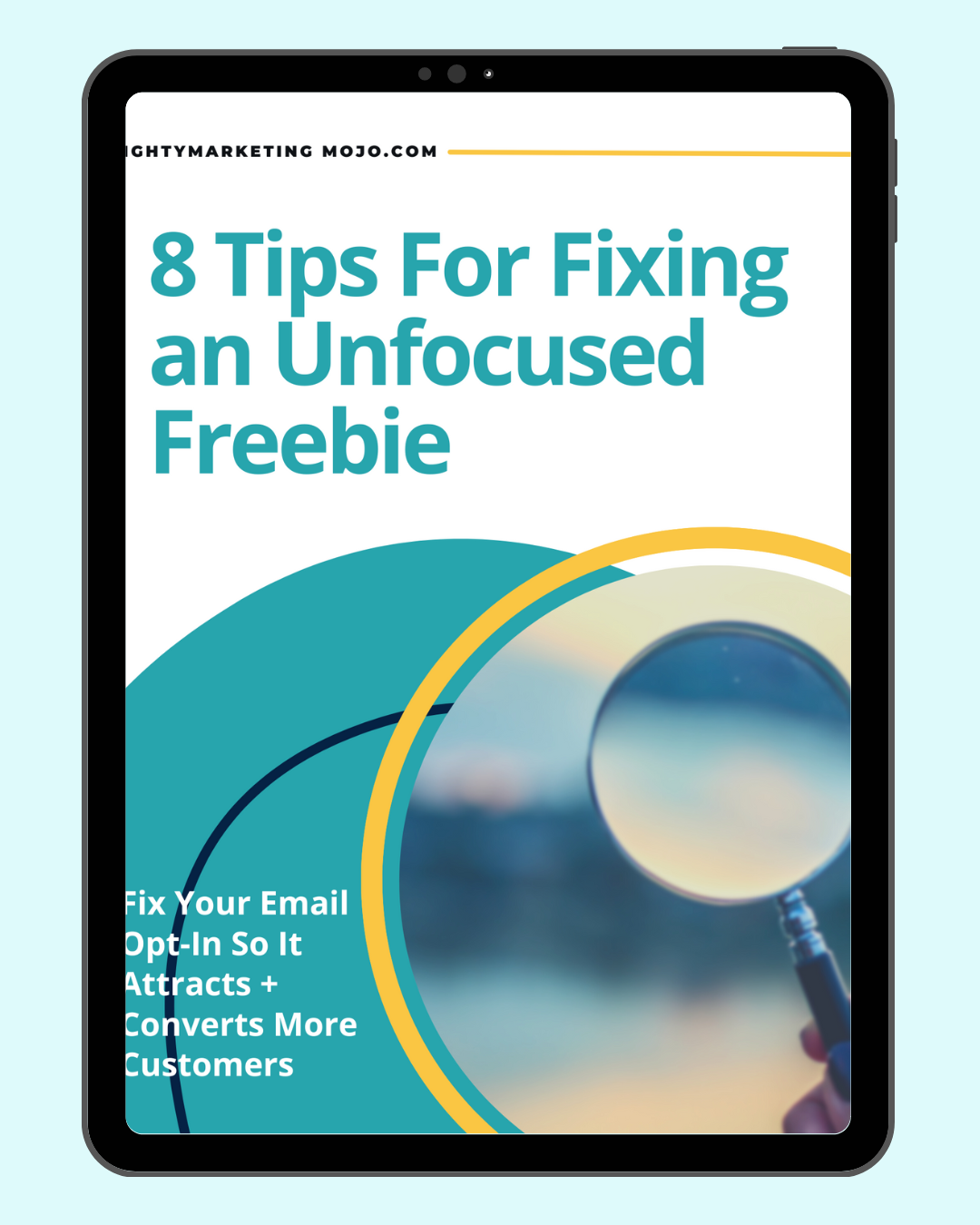 Digital download for 8 Tips to Fix Your Email Freebie