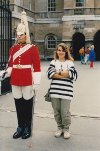 Jennifer Burke teenager England London Horse Guards Buckingham Palace 